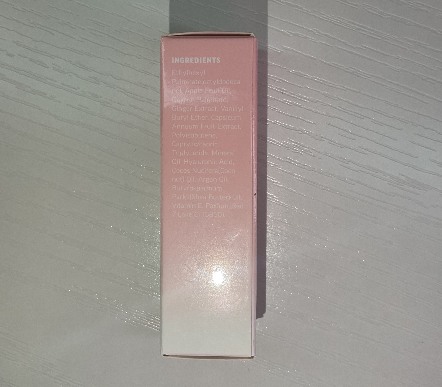 Argan Oil Lip Oil Transparent Color