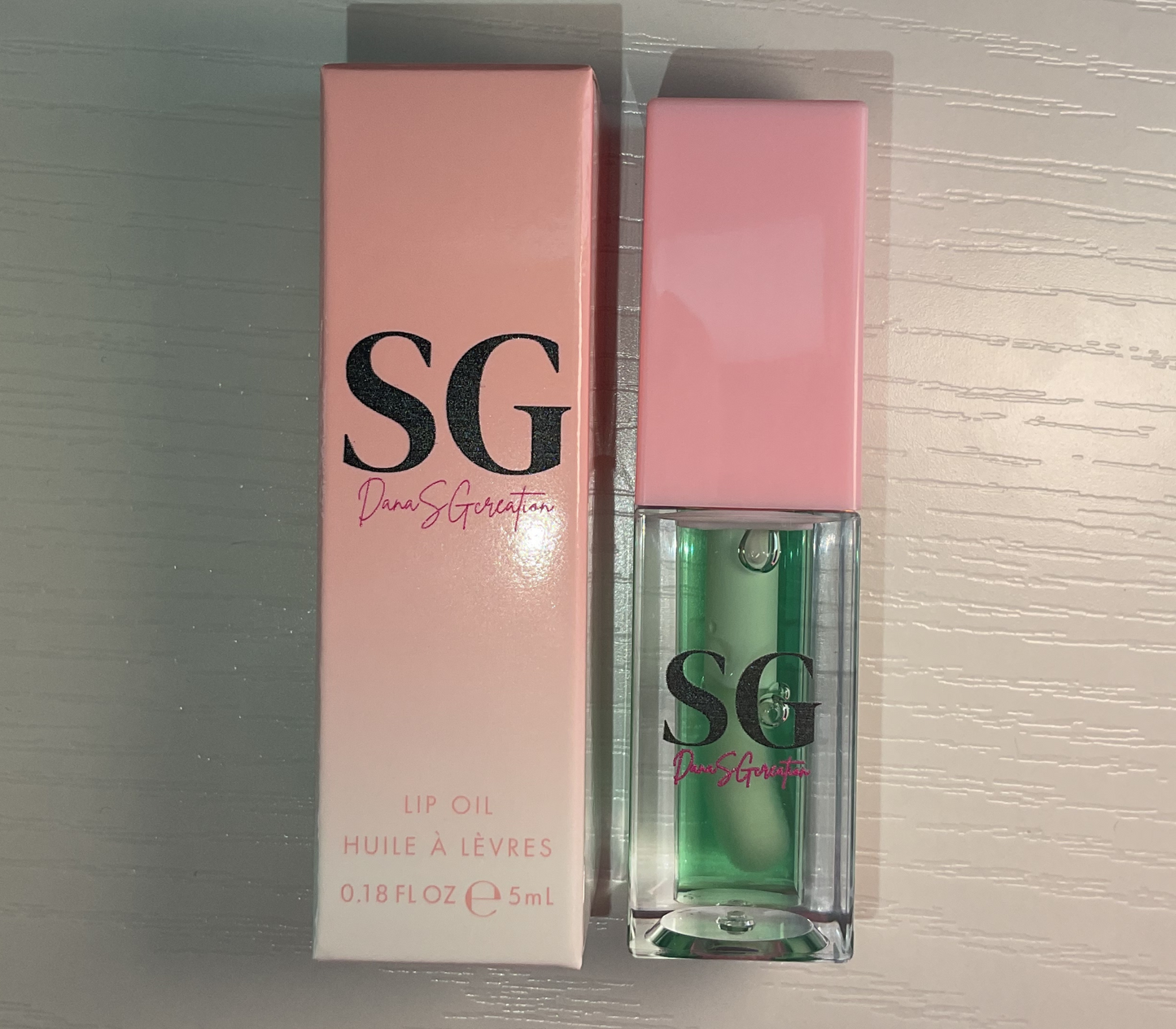 Green Apple Lip Oil Transparent Color