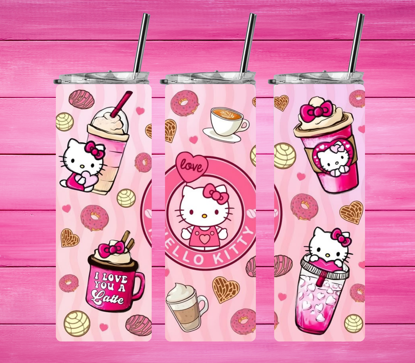 T015_Tumber 20oz Hello Kitty Coffe