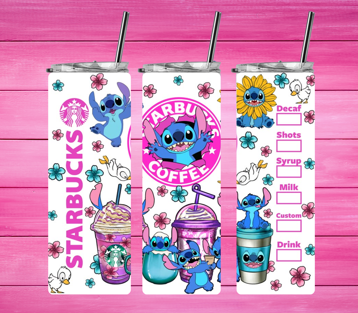 T009_Tumber 20oz Stich Flowers